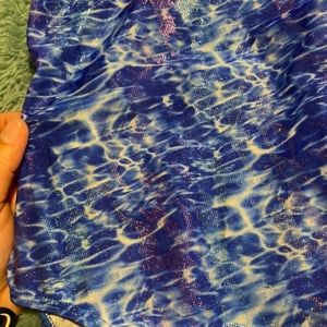 Girls leotard and split skirt